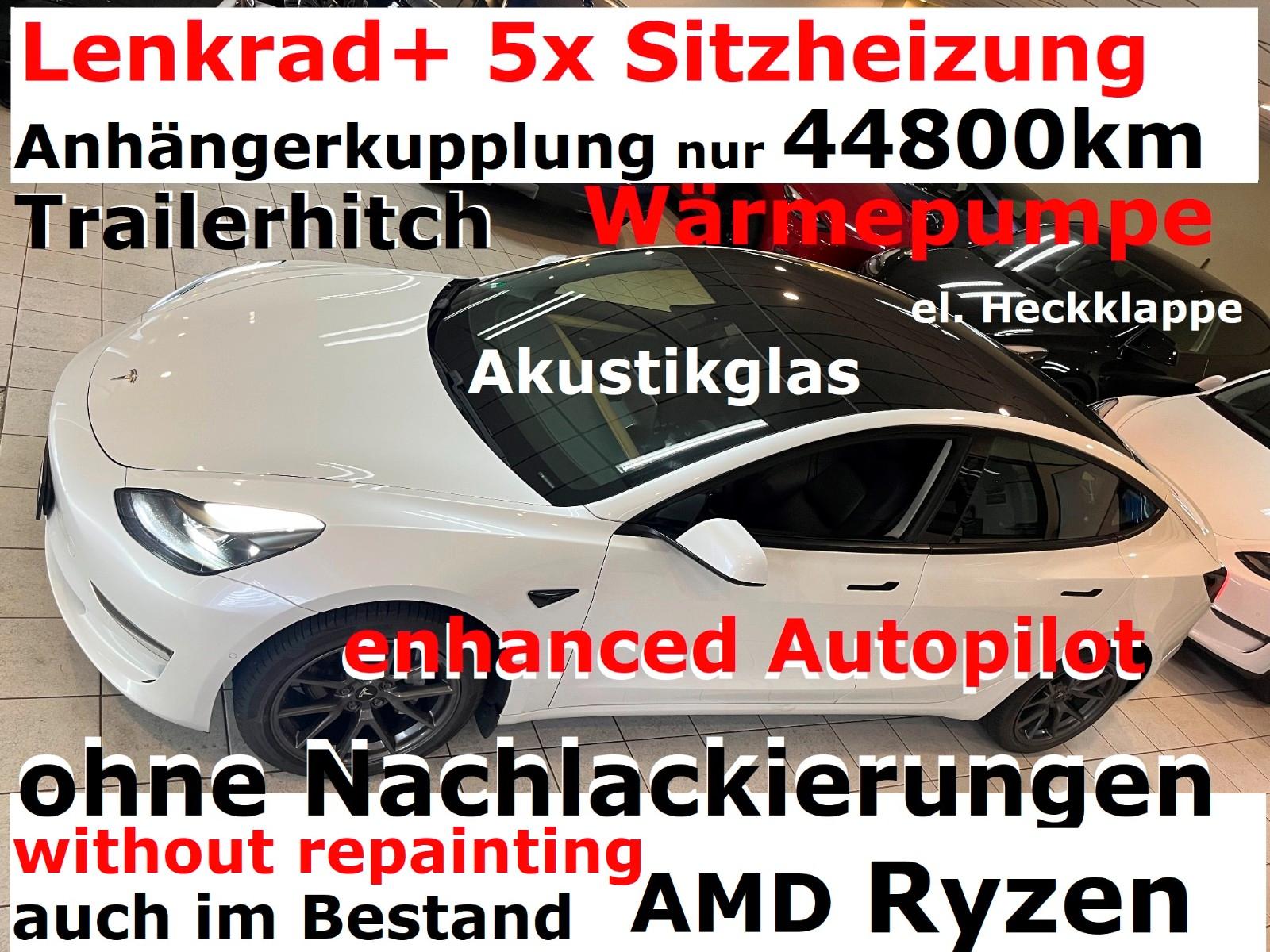 Tesla Model 3+AHK+EAP ohne Nachlack.+kaufe Tesla an