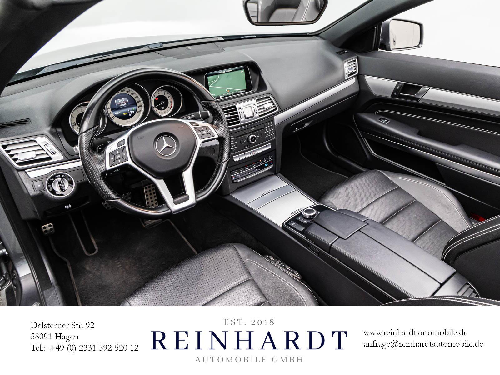Mercedes-Benz E 200 CGi CABRIO AMG LINE TEMPOMAT/eSITZE/GARMIN