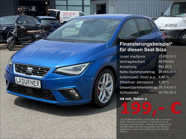 Ibiza FR 1.5TSI DSG *NAVI+SHZ+ACC+RFK+DCC*199€mt