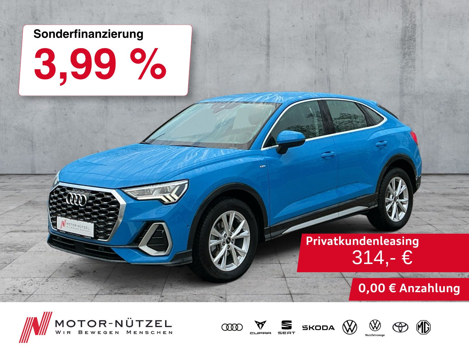 Audi Q3 Sportback 35 TFSI S-TR S-LINE 5JG+MATRIX+AHK