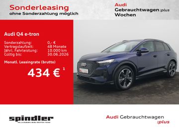 Audi Leasingangebot: Audi Q4 e-tron 45/ Standklima, Navi, CarPlay,LED, AHK