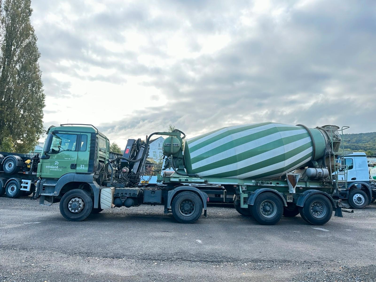 MAN TGS 18.400 Betomischer Auflieger 2Achs Liebherr