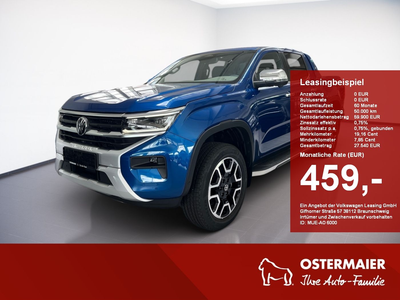 Volkswagen Amarok Aventura DC 3.0TDI 241PS 4MOTION AHK.IQ.L