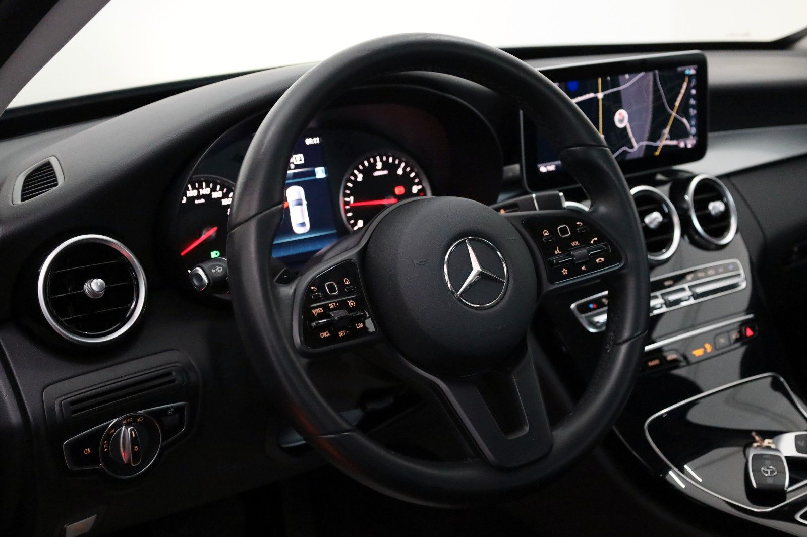 Fahrzeugabbildung Mercedes-Benz C 200d Limousine Leder,Navi,LED,360°Kamera,SH