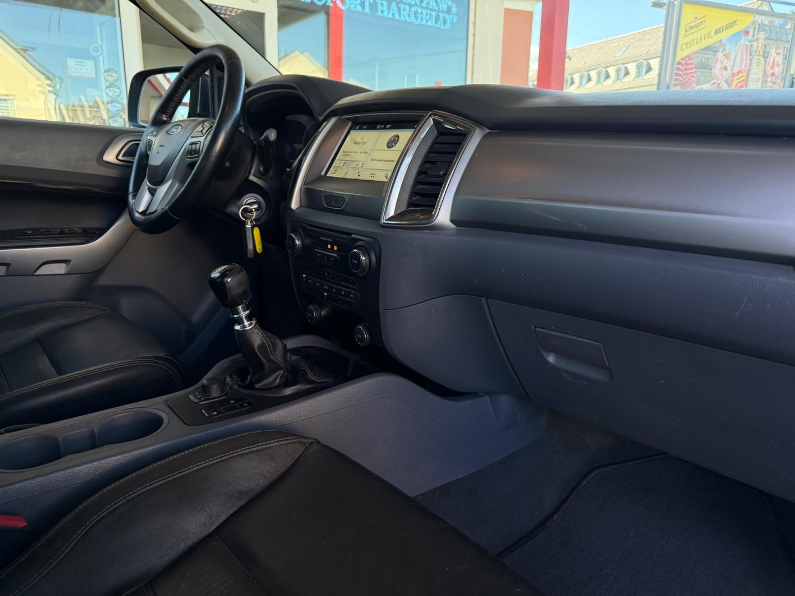 FORD RANGER LIMITED 160CH - DOUBLE CABINE - ATTELAGE - BVM - SELLERIE CUIR