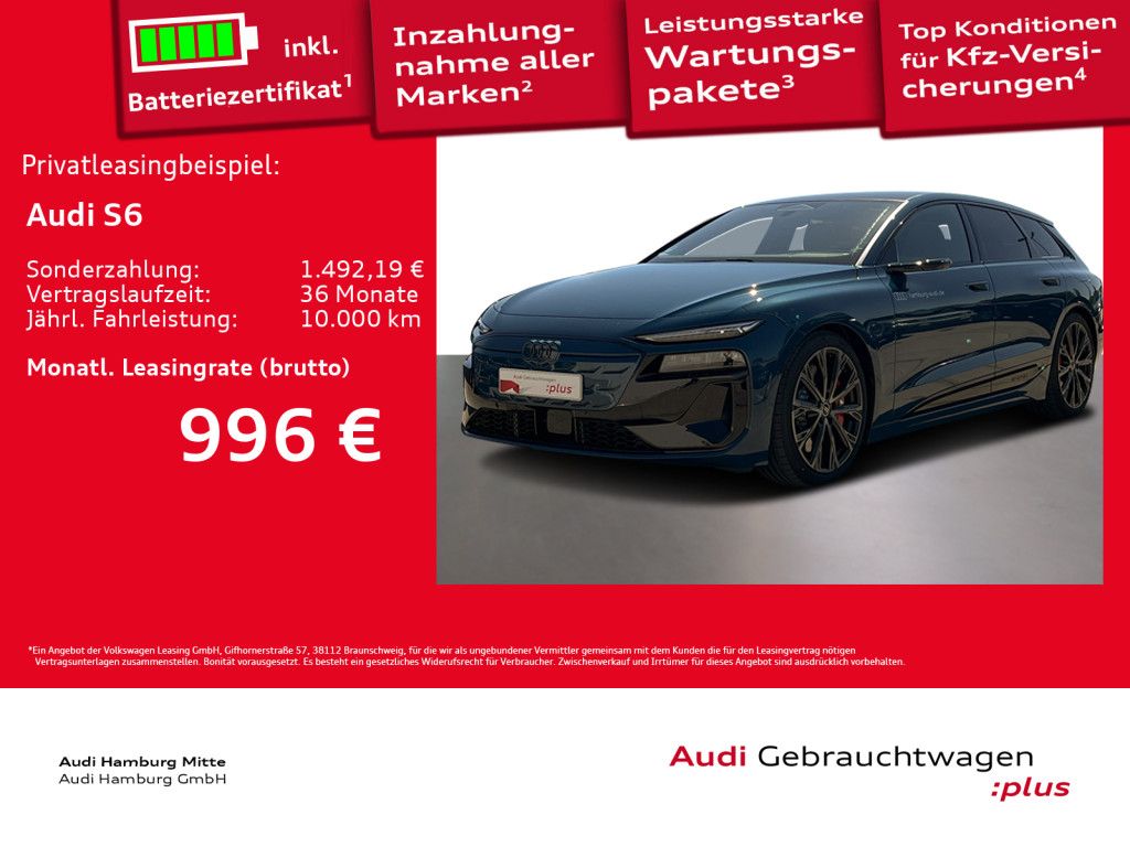 Audi S6 e-tron Avant quattro Pano AHK Matrix
