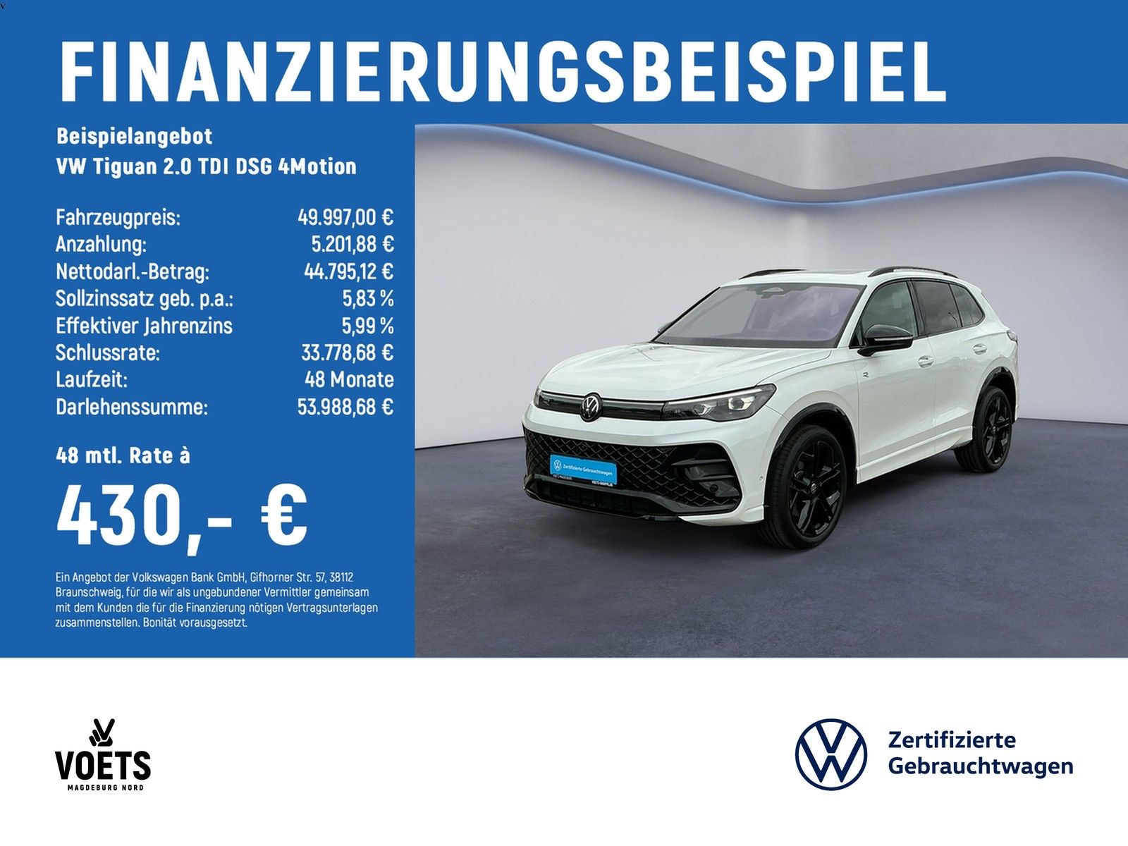 Volkswagen Tiguan 2.0 TDI DSG 4Motion R-Line PANO AHK STH L foto 1