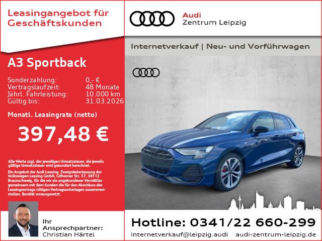 Audi A3 Sportback S line 45 TFSI e LED*Sportsitze*18*