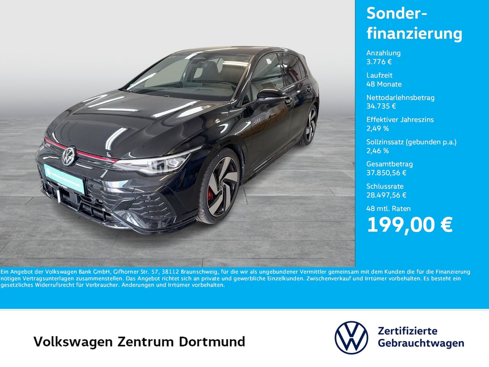 Volkswagen Golf VIII 2.0 GTI CLUBSPORT CAM ACC LM18 HEAD-UP foto 1