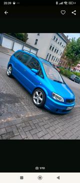 Opel nur heute 1500 Euro 2.0Liter Turbo Benzine... - Opel Zafira: 150