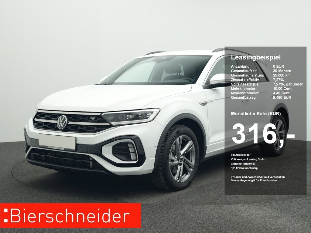 Volkswagen T-Roc 1.5 TSI DSG R-Line LED-PLUS NAVI 3-J-GAR A