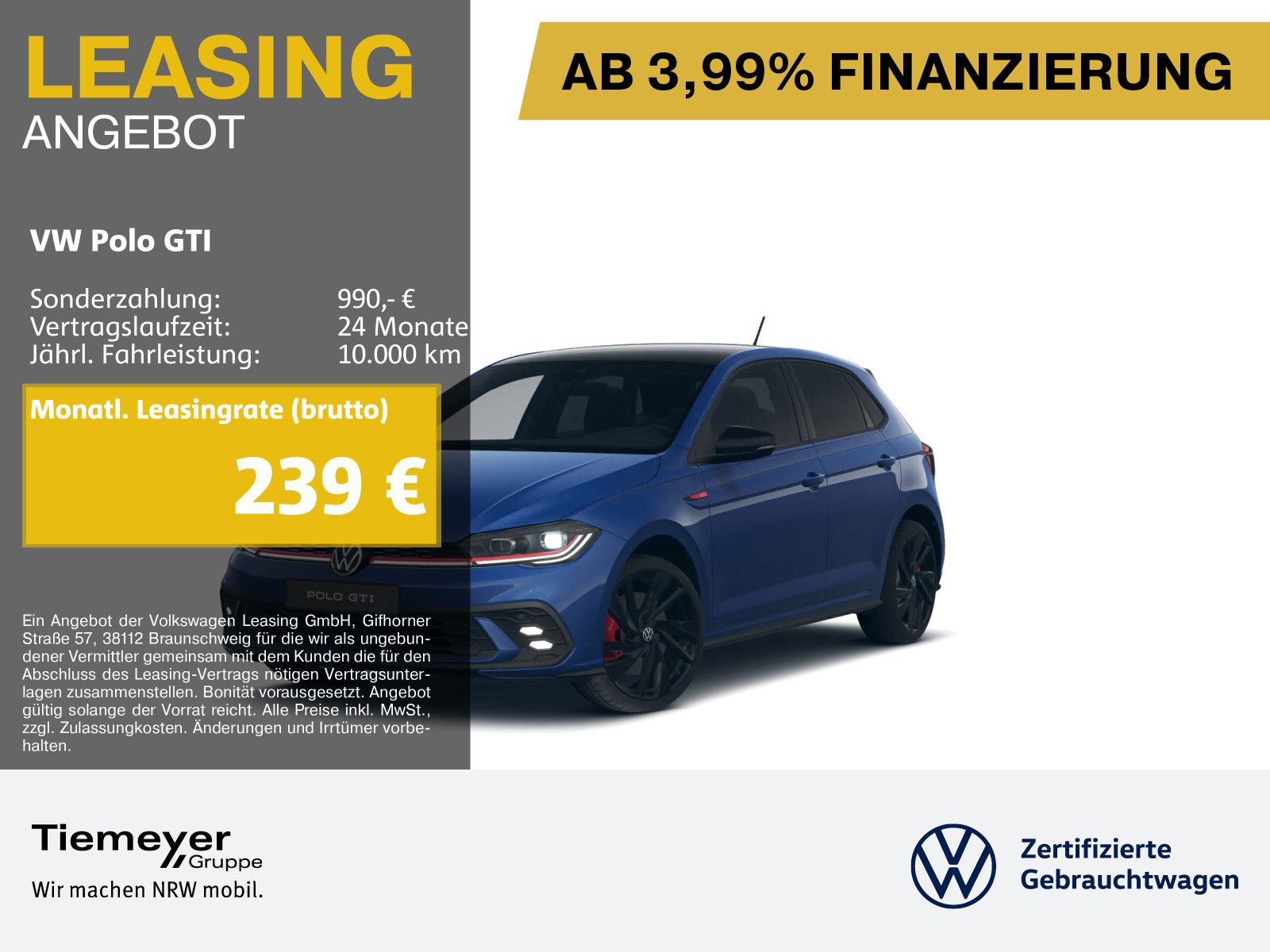 Volkswagen Polo GTI BLACK LM18 ASSIST SOUNDSYS foto 1