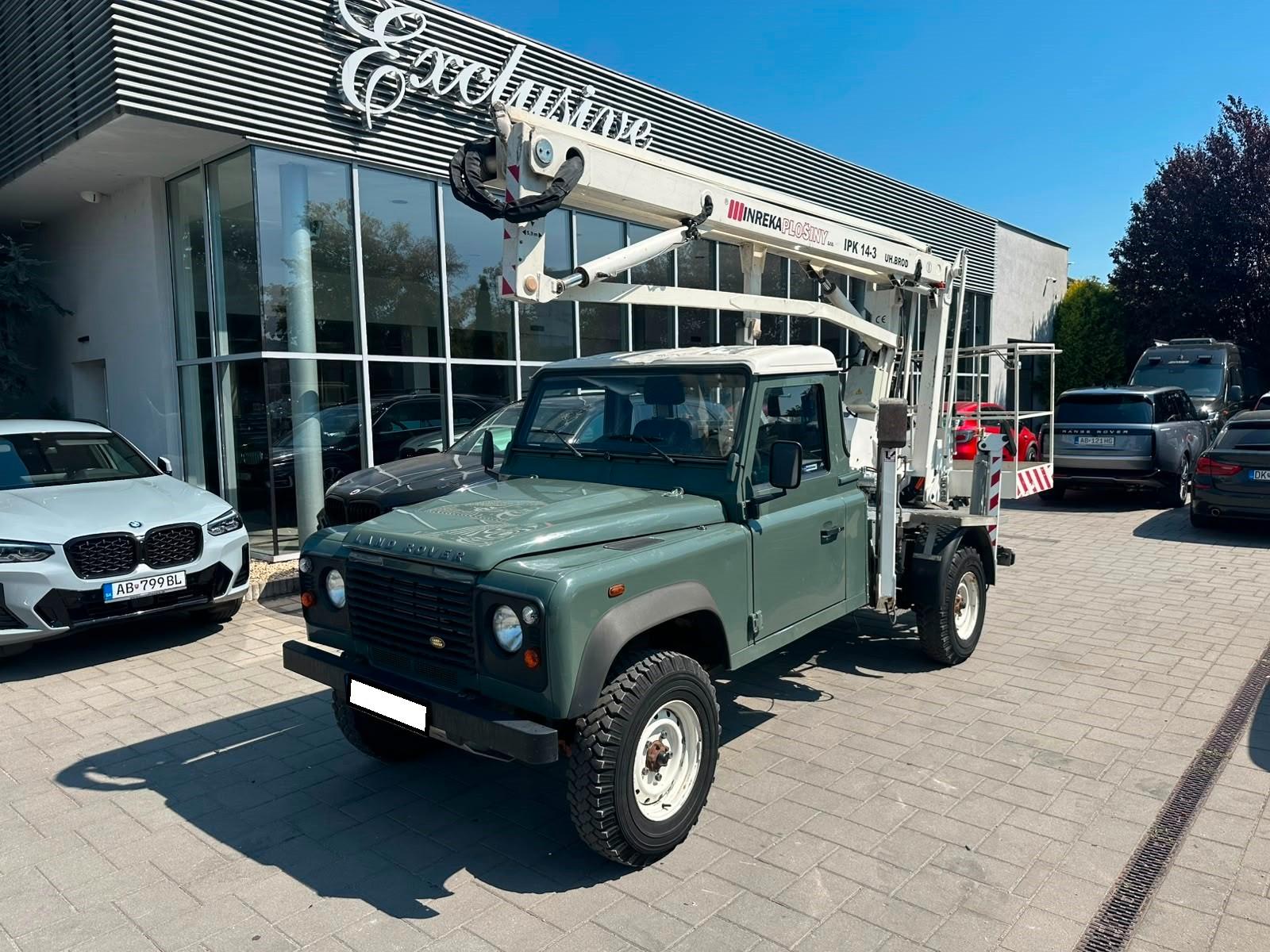 Land Rover Defender 130 2.4l, 90kW, 4X4,M/T+work platform