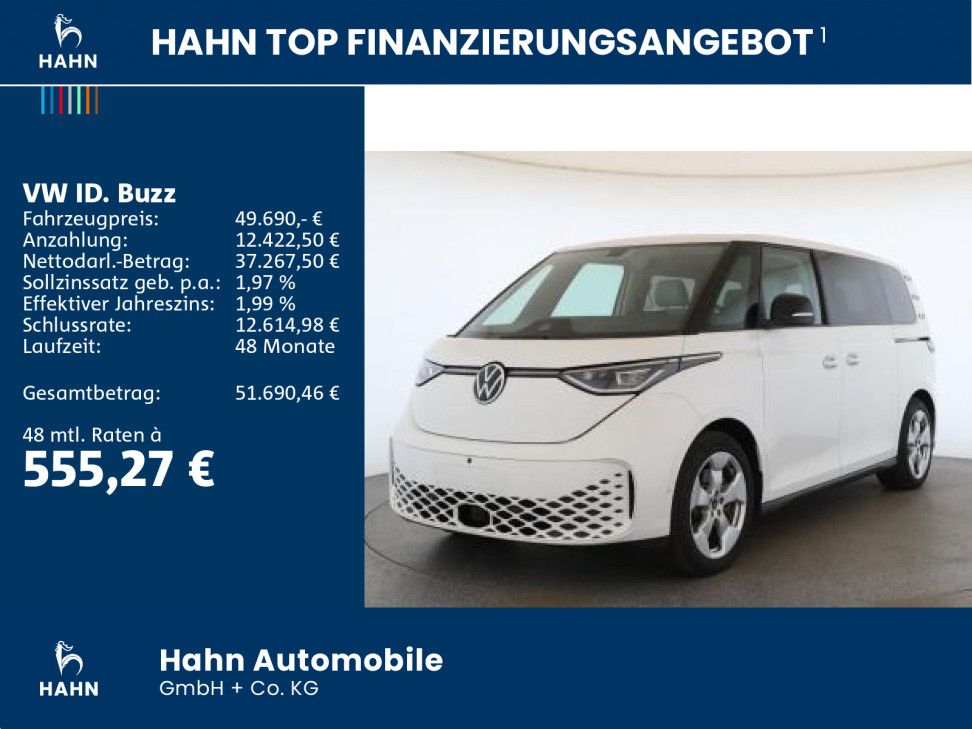 Volkswagen ID. Buzz PRO 210KW AHK IQ WÄRMEPUMPE AREAVIEW imagem 2