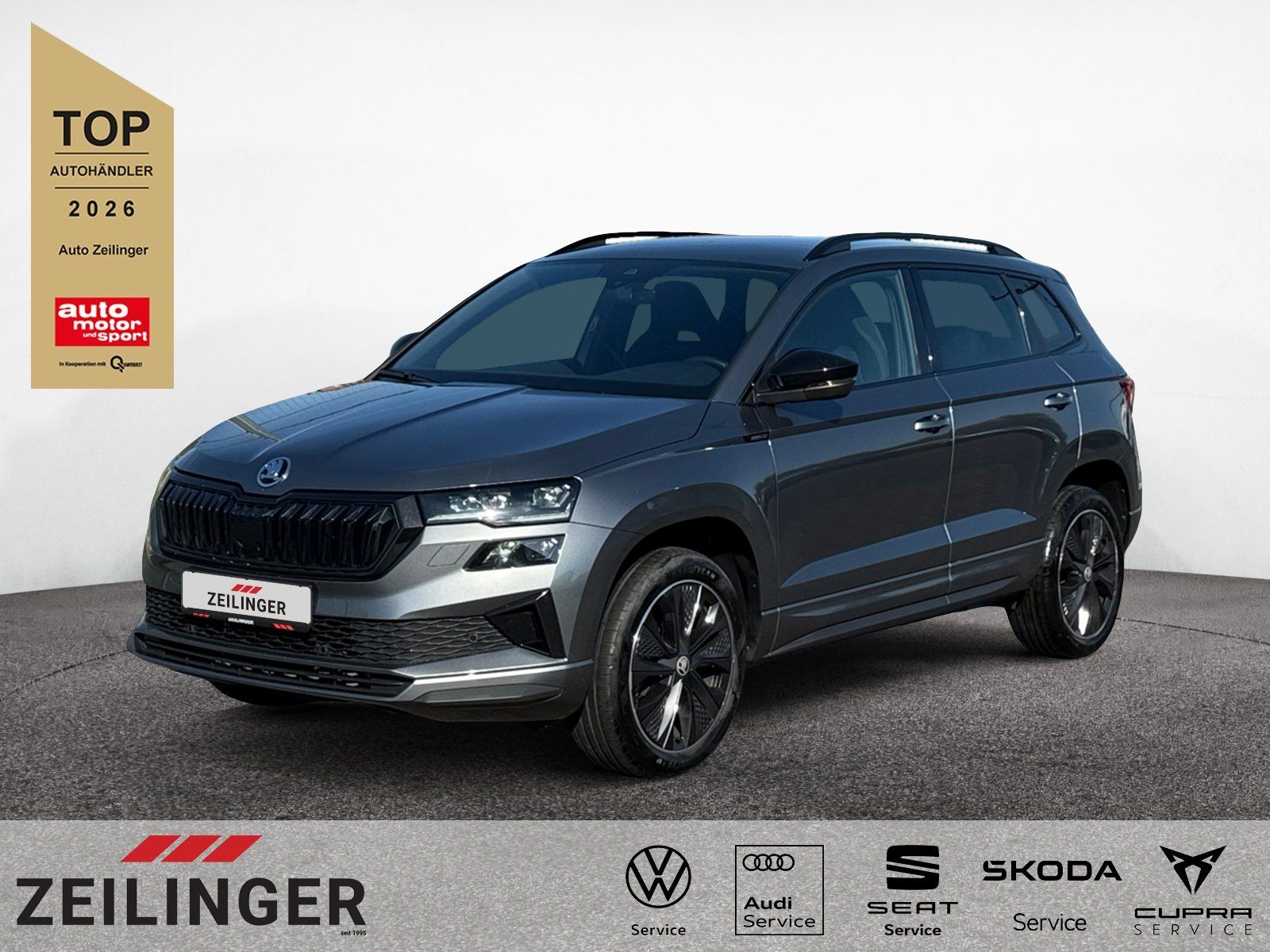 Skoda Karoq Sportline TSI DSG|4J-GAR.|AHK|eHECK|KAMERA