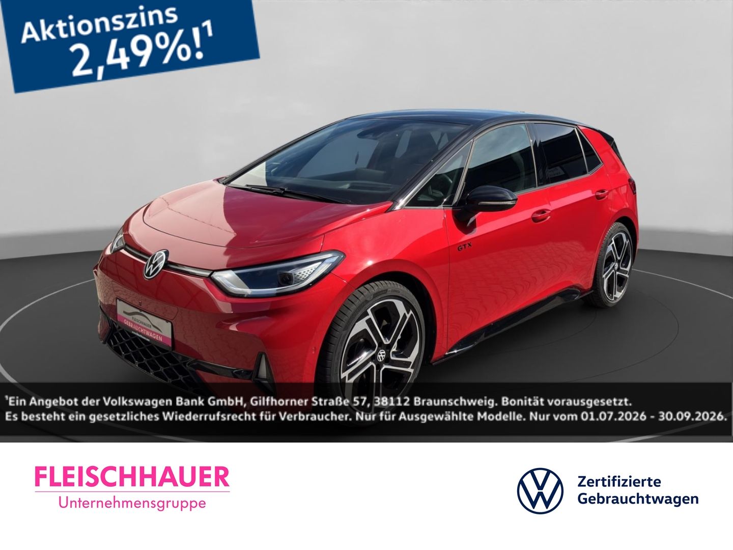 Volkswagen ID.3 GTX electric AHK Subwoofer Wärmepumpe Matri