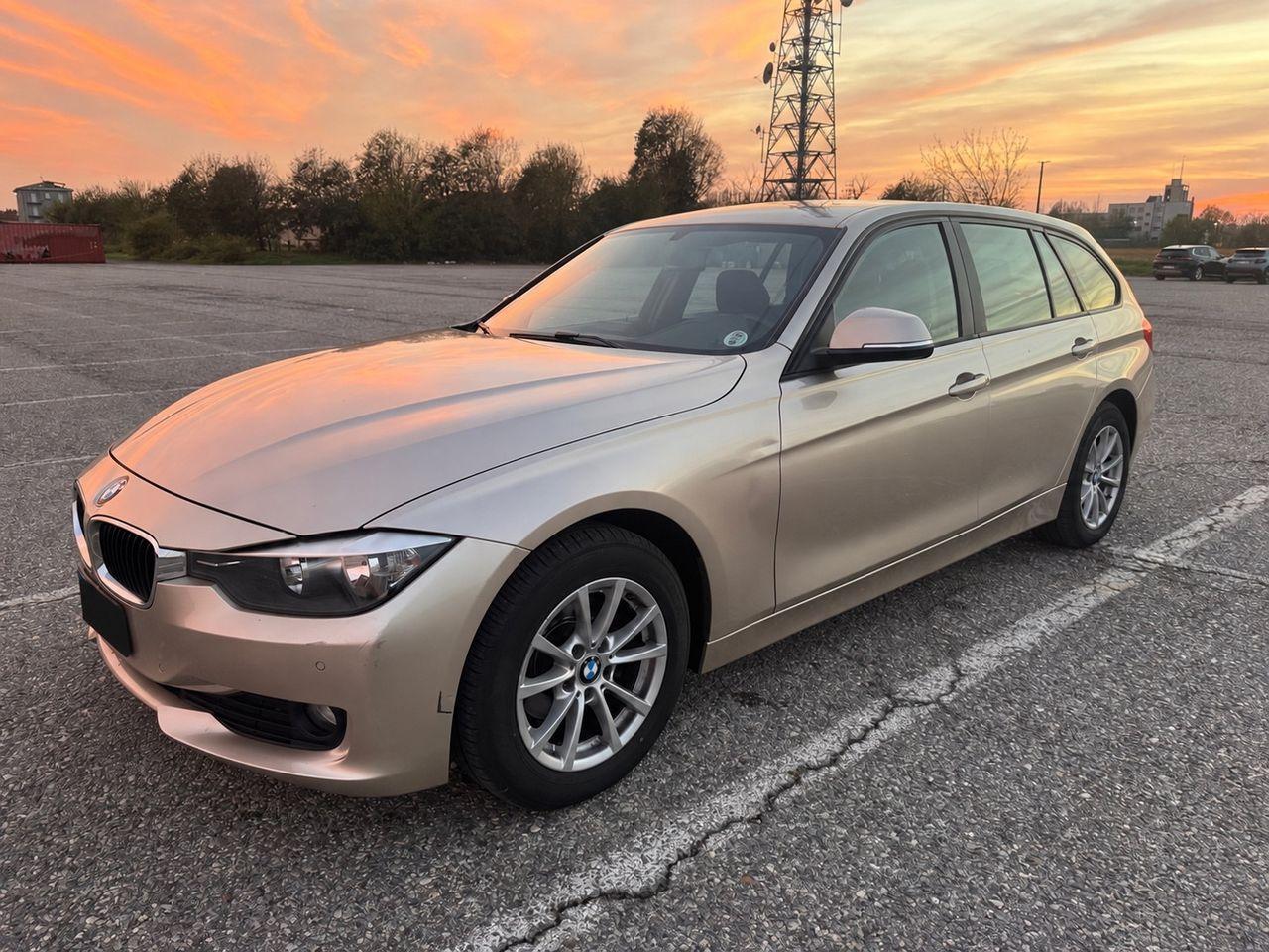 BMW 316 2014 — rear view