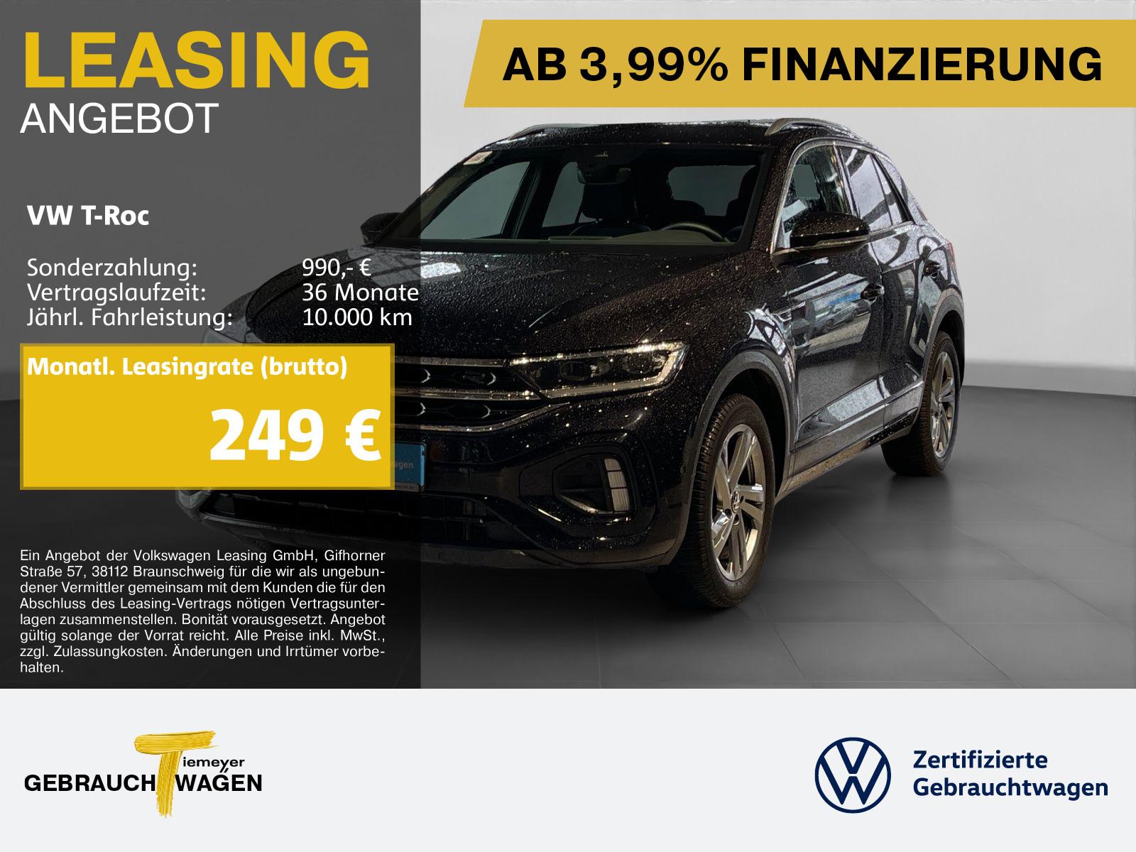 Volkswagen T-Roc 1.0 TSI R-LINE PARKLENK KAMERA ERGO NAVI