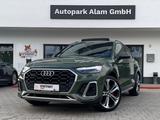 Audi Q5 50 TDI quattro S line AHK Matrix Pano Sound - Audi mit Diesel-Antrieb: Grün, Schiebedach