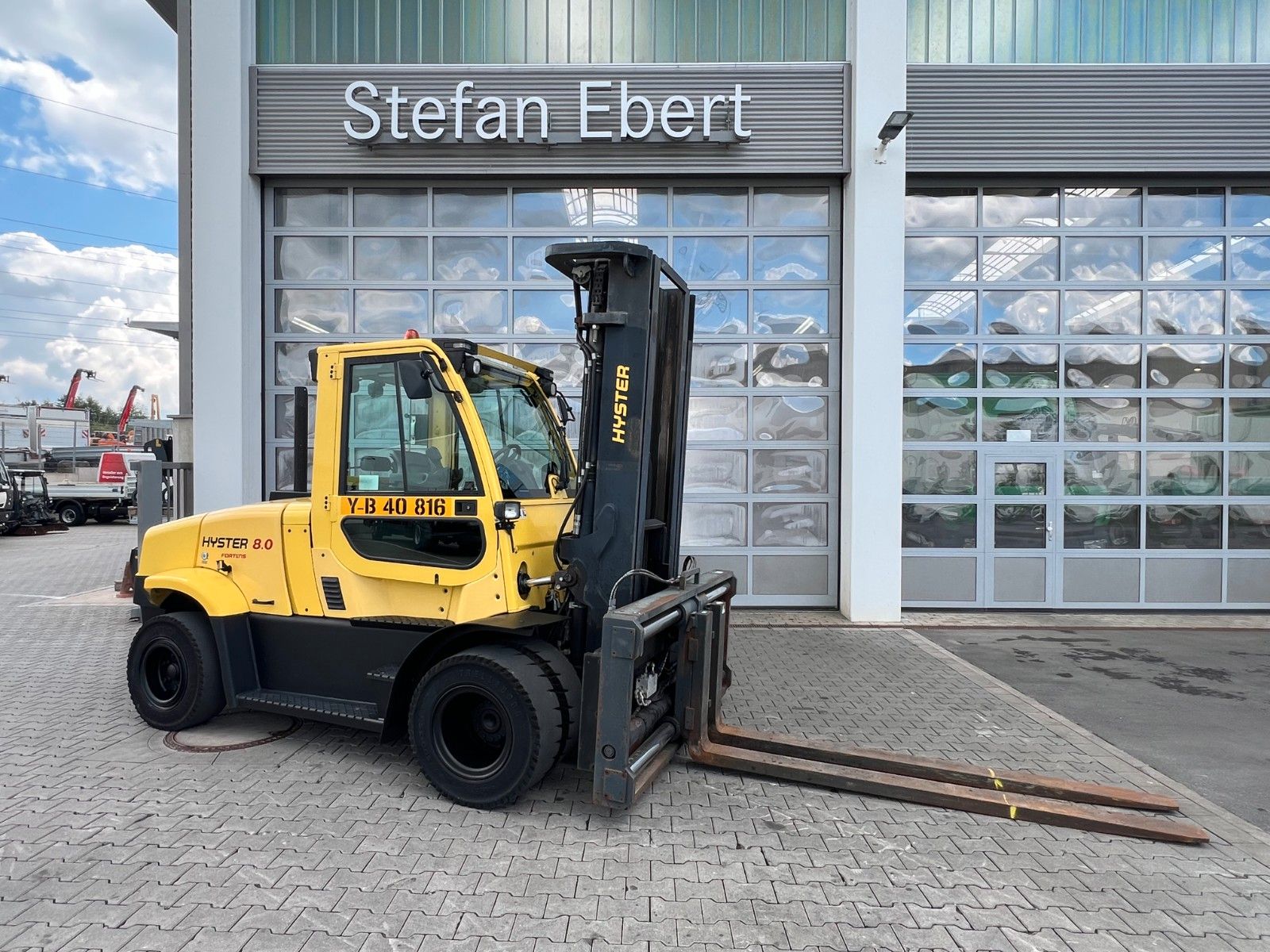 Fahrzeugabbildung Hyster H8.0 FT9 / nur 1.426h! / Triplex: 5,52m / ZVG