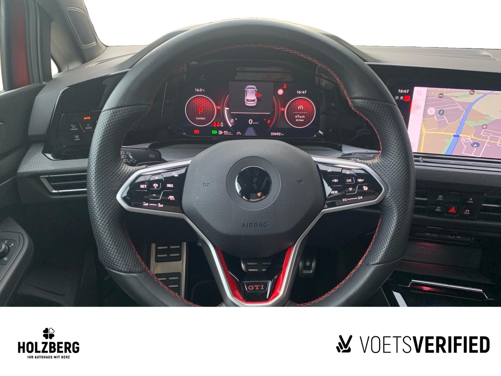 Volkswagen Golf 2.0 TSI GTI NAVI+PANO+ACC+RFK, миниатюра 11