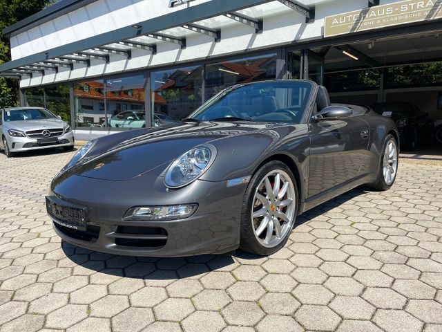 Porsche 997 911 S Cabrio DT.FZ.2.HAND SCHECKHEFT TOP!