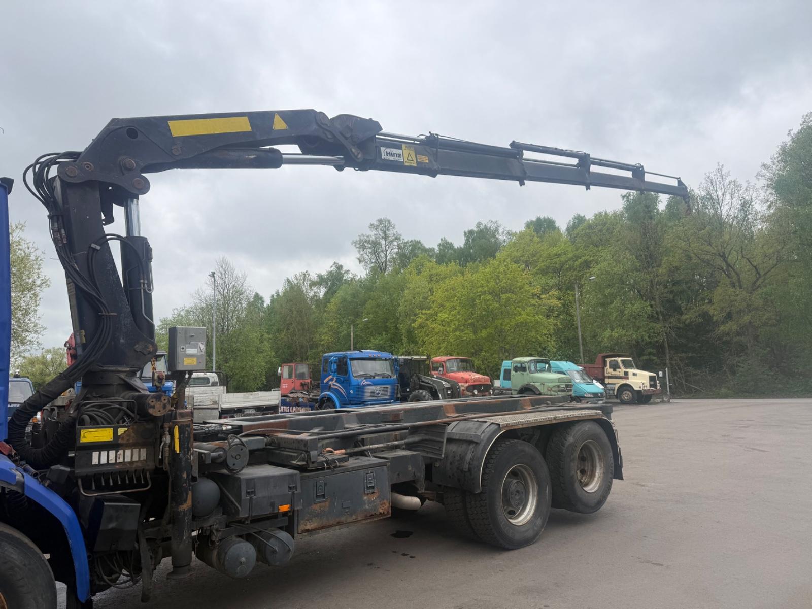 Palfinger PK 17500 4+2 extension, radio, max 6.8 tons