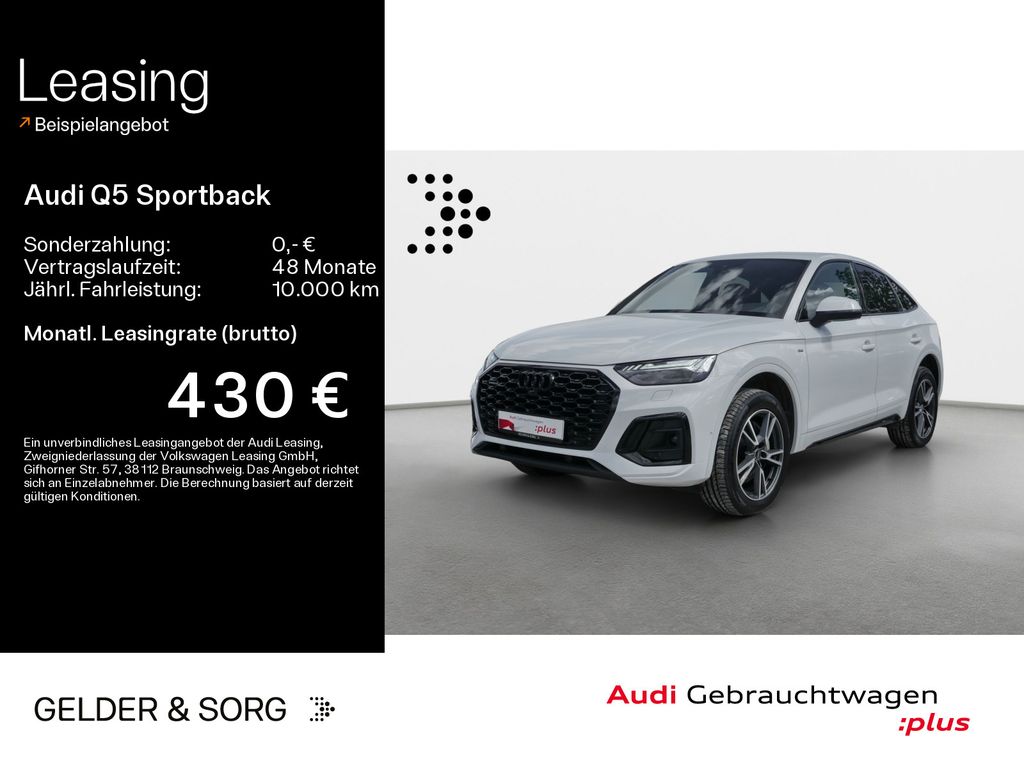 Audi Q5 Sportback 50 TDI qu. S line Matrix*HuD*360°
