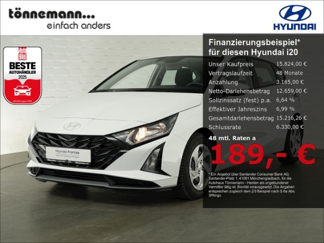 i20 FACELIFT T-GDI SELECT+NAVI+RÜCKFAHRKAMERA+PA