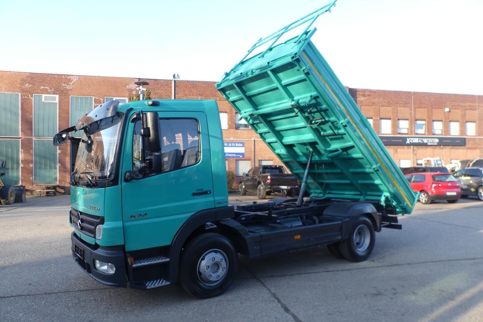 Mercedes-Benz Atego 824 Meiller 3-S-Kipper 6-Zyl*2xAHK*