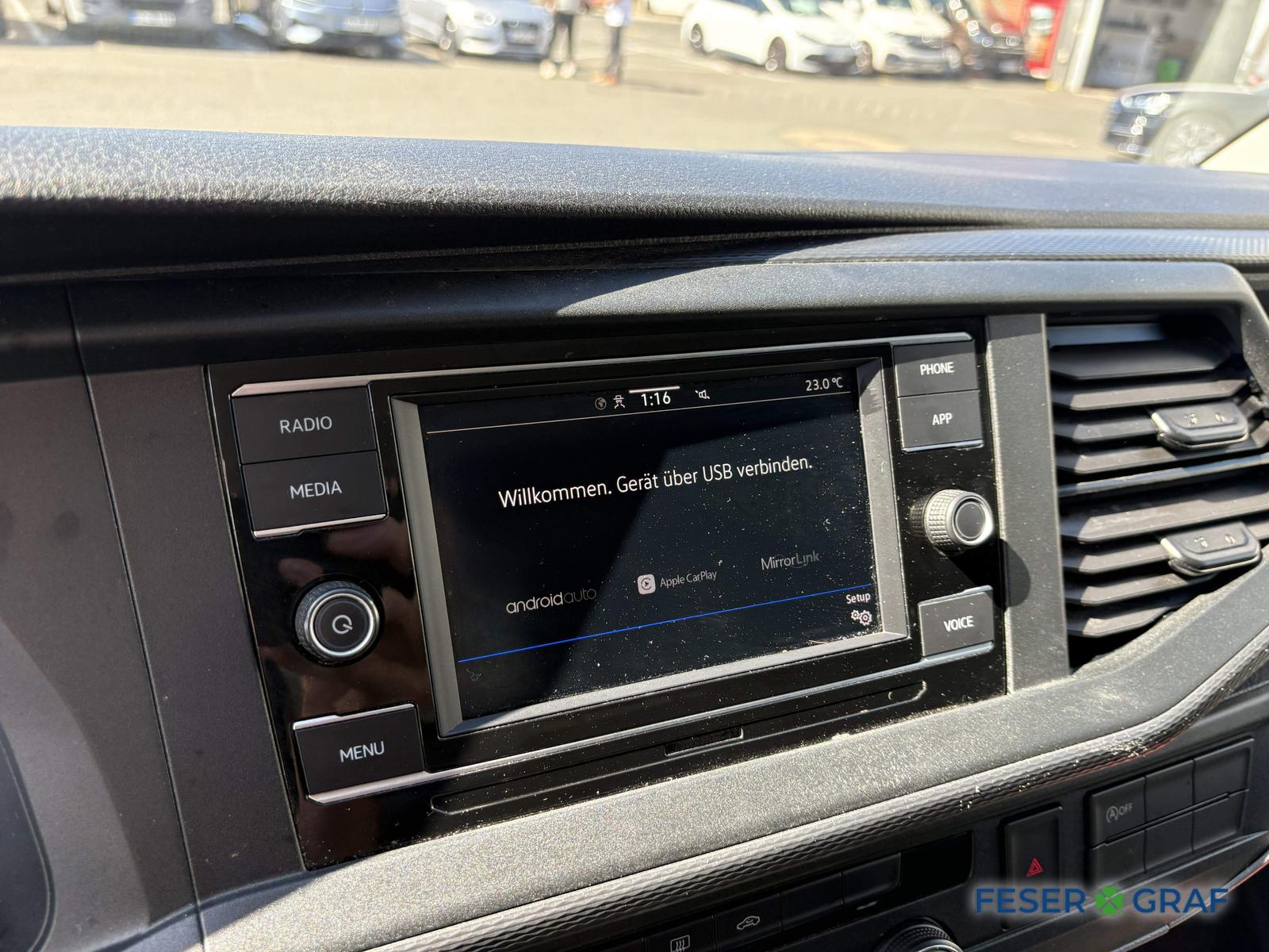 Volkswagen T6 Transporter T6.1 Transporter Kasten 2.0 TDI AHK Regalsystem, миниатюра 11