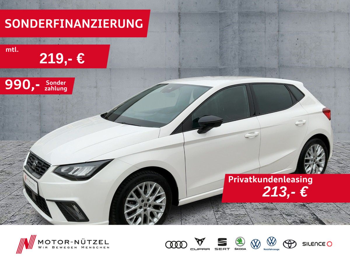 Seat Ibiza 1.0 TSI FR LED+NAV+APP+SHZ+GRA+NSW+PDC+DAB