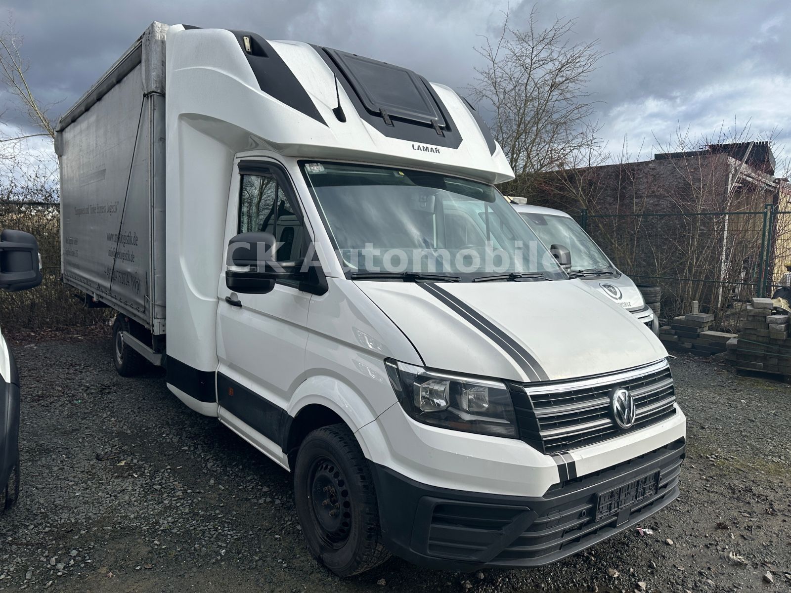 Fahrzeugabbildung Volkswagen Crafter Pritsche/Plane 35 lang FWD/Motorschaden