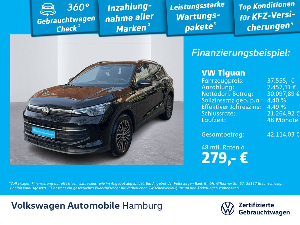Tiguan 1.5 eTSI Goal DSG AHK LED Kamera Navi