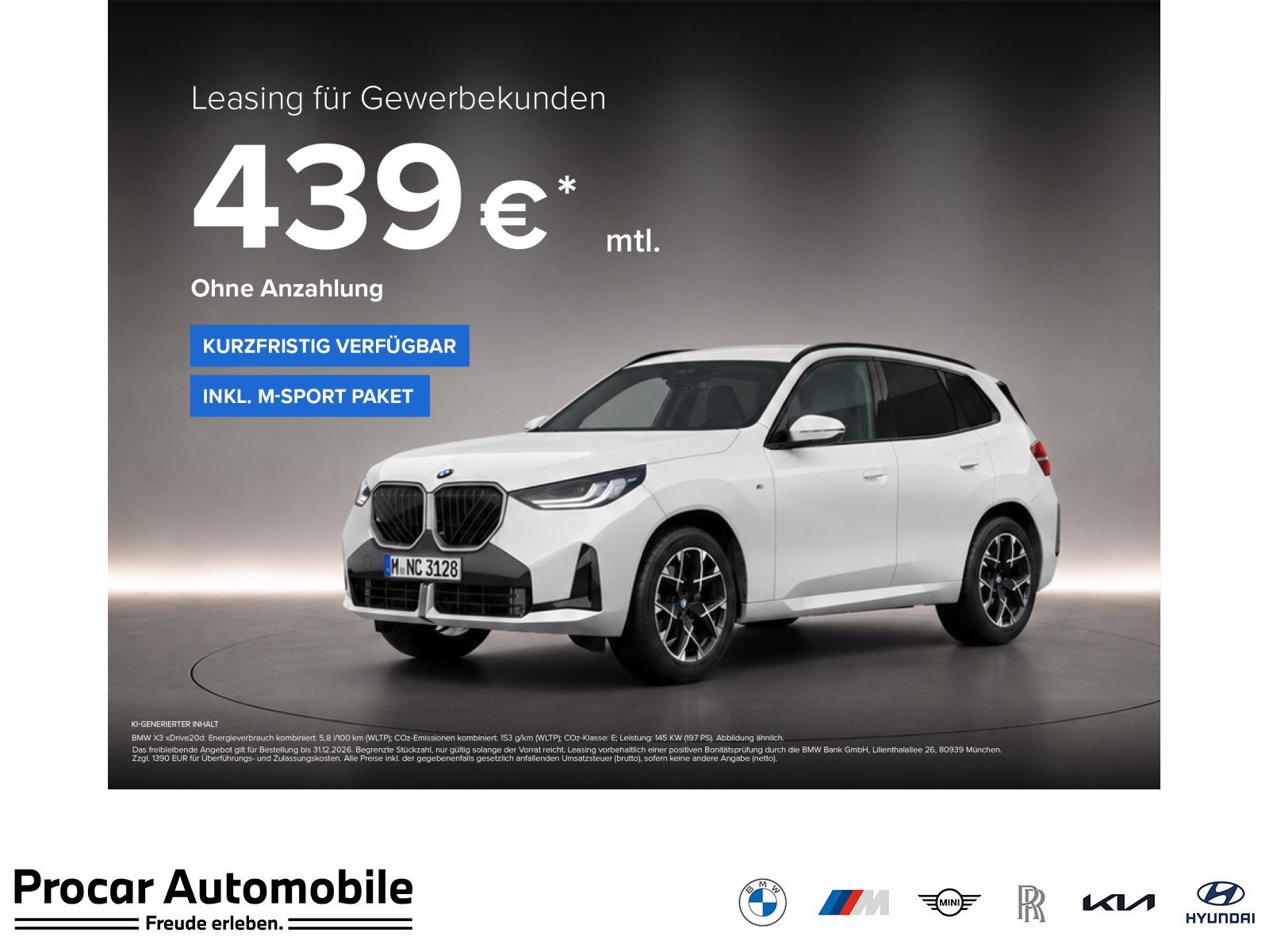 BMW X3 20d xDrive RFK NAVI LED PDC V+H DAB Parkass.