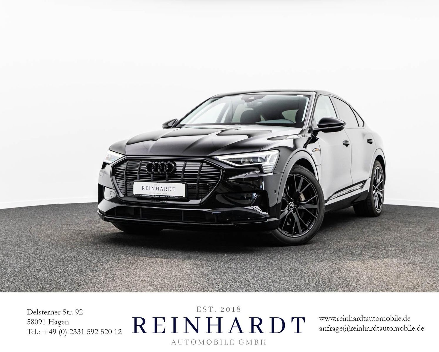 AUDI E-TRON SPORTBACK 55 ADVANCED ALL-BLACK/AHK/DAB
