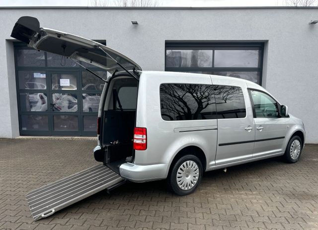 Volkswagen Caddy Maxi DSG Behindertengerecht Rampe 5+1