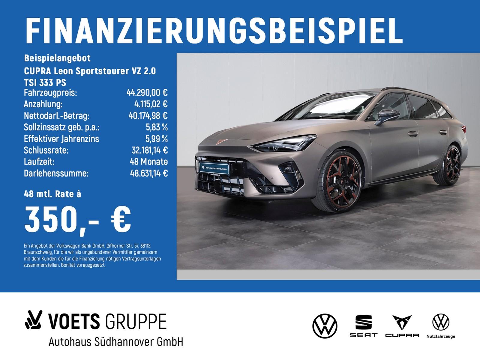 Cupra Leon Sportstourer VZ 2.0 TSI 333 PS AHK PANO SEN
