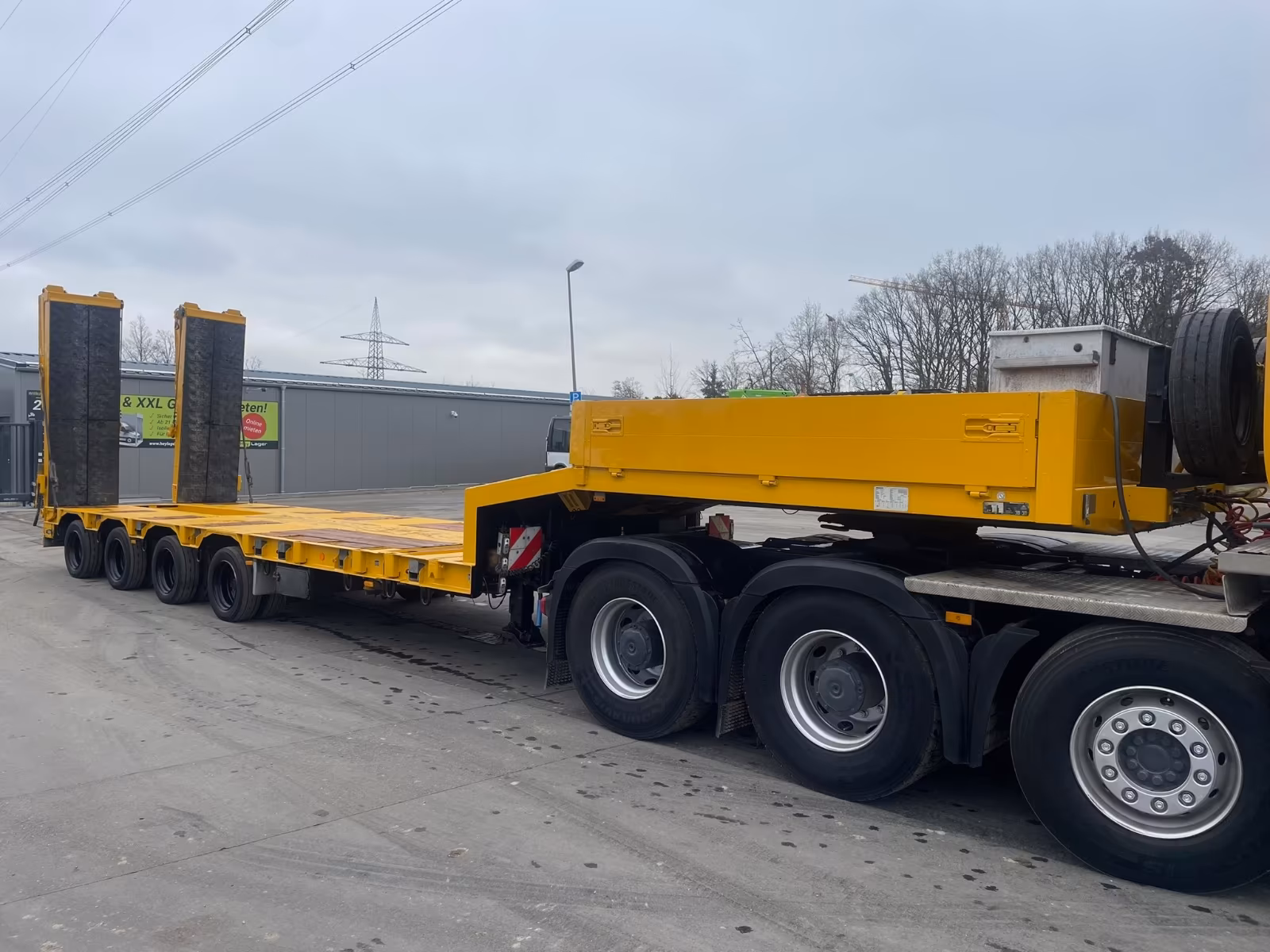 Goldhofer STZ-L4-34/80A/Zwangsgelenkt/Rampen/15,5m/49600kg