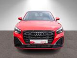 Audi Q2 S line 35TFSI NAVI MATRIX PANO AHK RFK ACC VC - rote Audi Q2