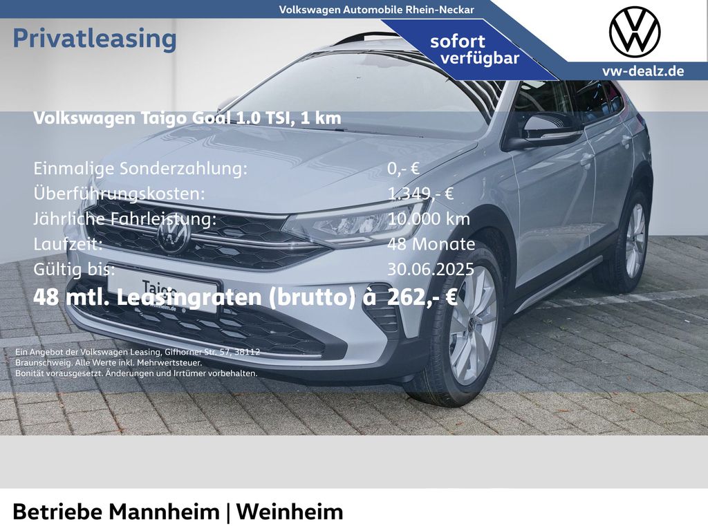 Volkswagen Taigo GOAL 1.0 TSI OPF