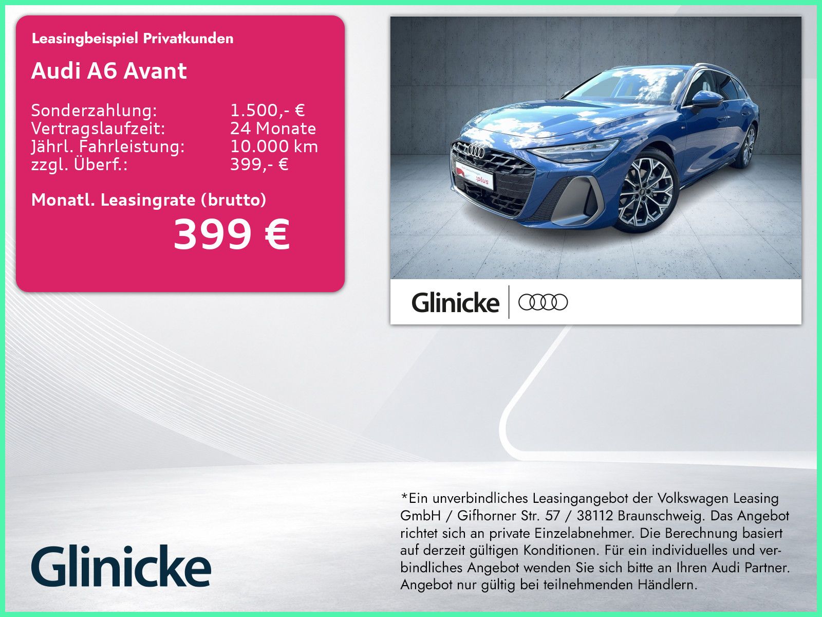 Audi A6 Avant TDI S line AHK/OLED/TechPro/20"/Assist