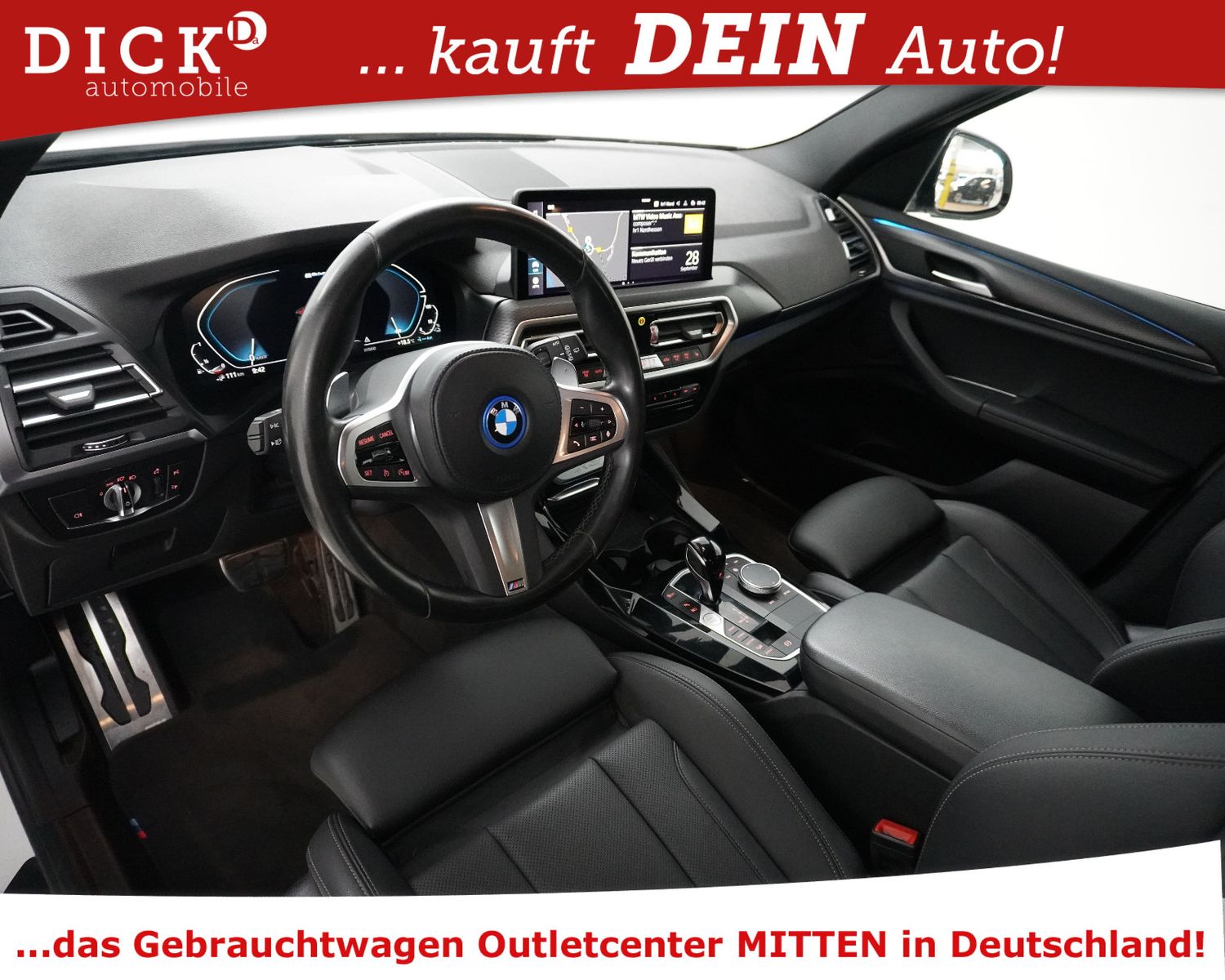 Fahrzeugabbildung BMW X3 xDr 30e M SPORT Aut. SHADO+PROF+VIRTU+KAM+19"