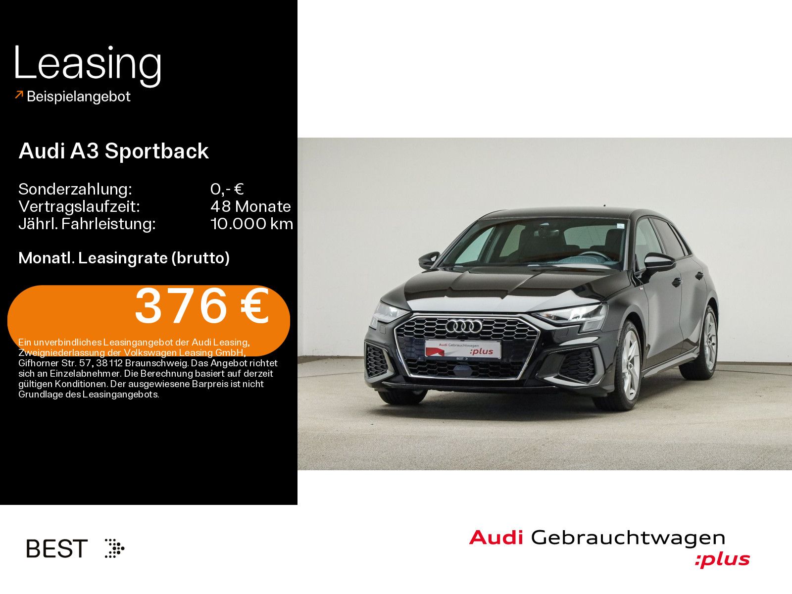 Audi A3 Sportback S line 35 TFSI ACC, Kamera, Navi
