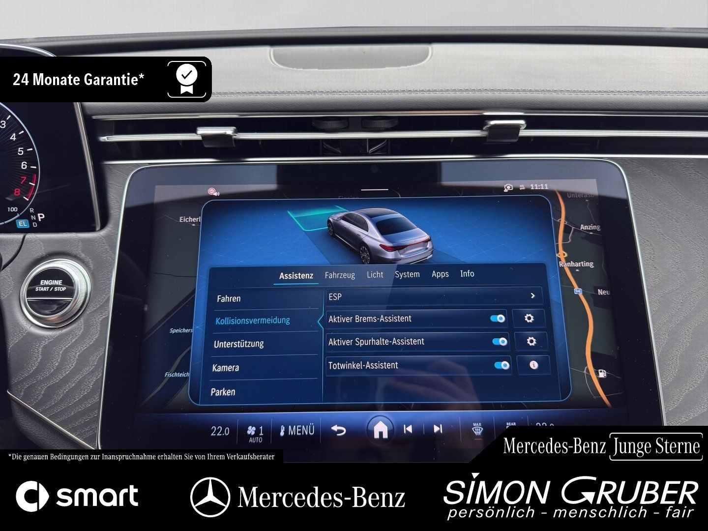 Fahrzeugabbildung Mercedes-Benz E 400 e 4M AMG Leder Digital Light Burm 4D 360