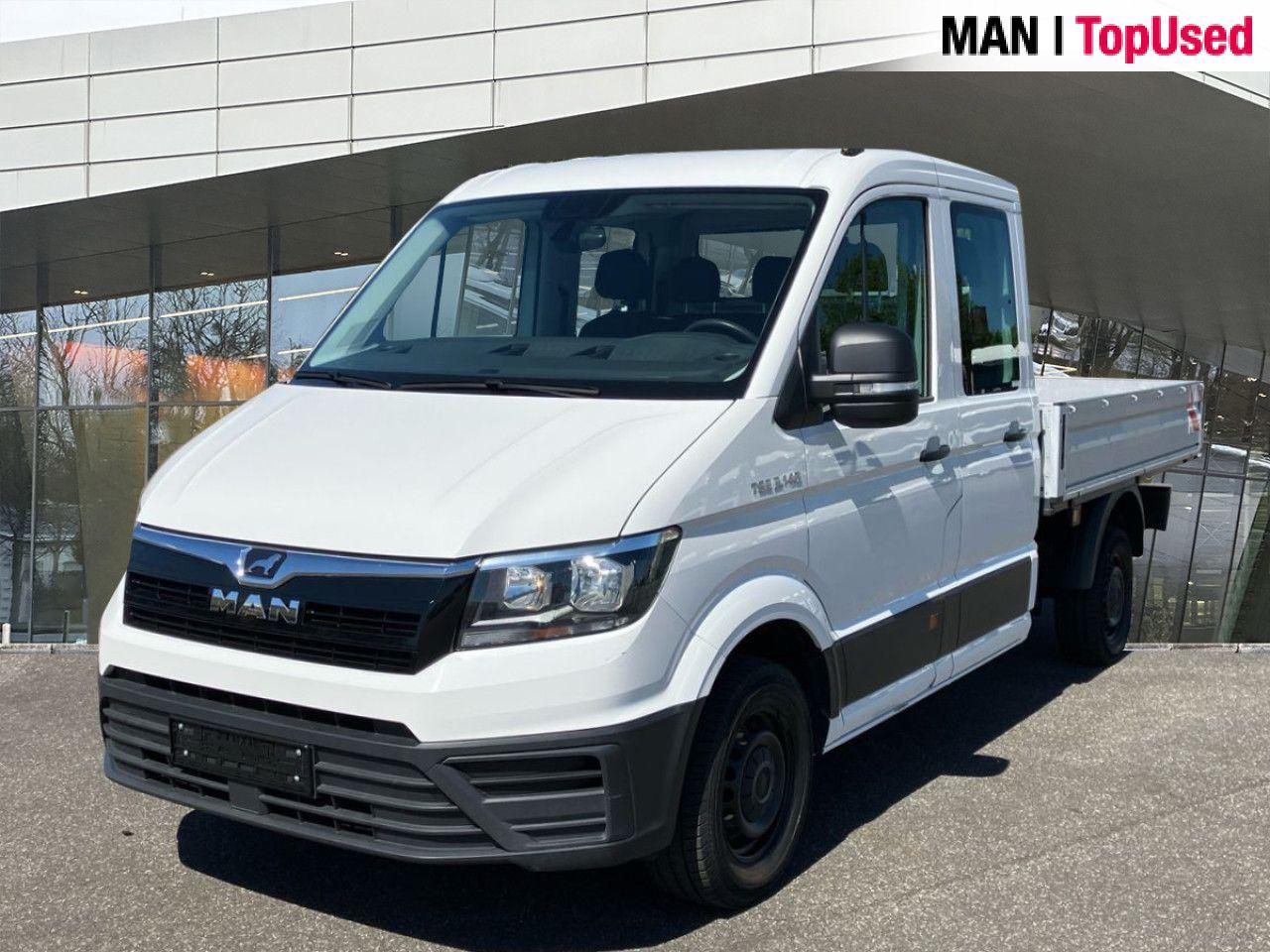 MAN TGE 3.140 4X2F SB, DOKA,Pritsche,AHK