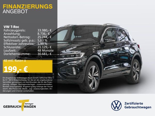 Volkswagen T-Roc 1.5 TSI DSG R-LINE LM18 ACC KAMERA LED