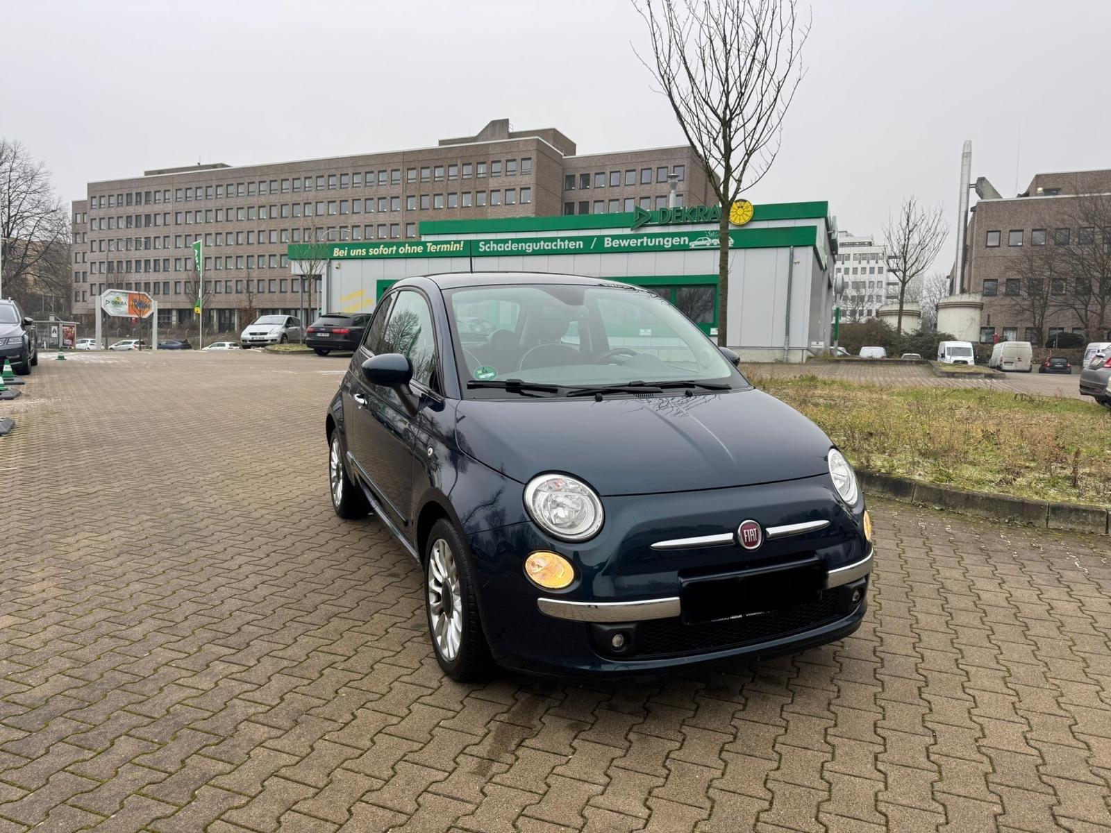 Fiat 500 Lounge TÜV NEU*GLAS DACH* SEHR SAUBER