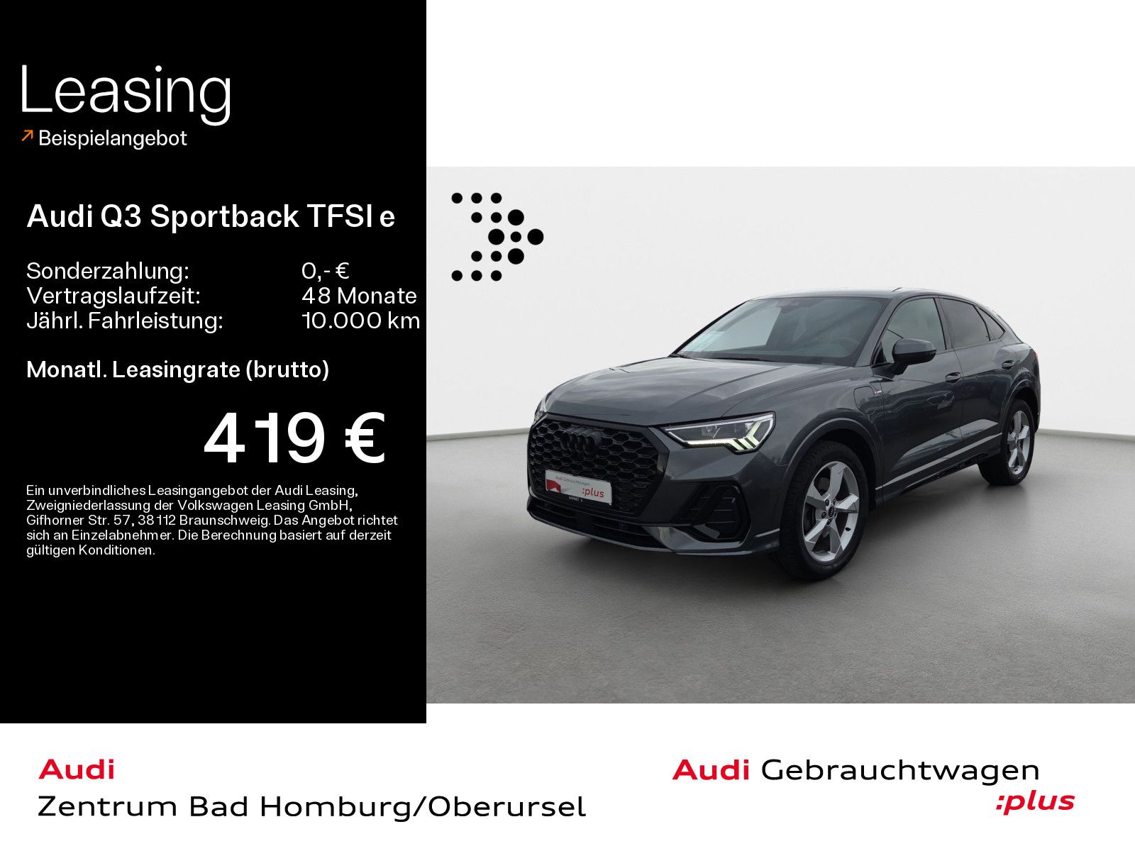 Audi Q3 Sportback TFSI e 45 S line*Navi*LED*PDC*S tro