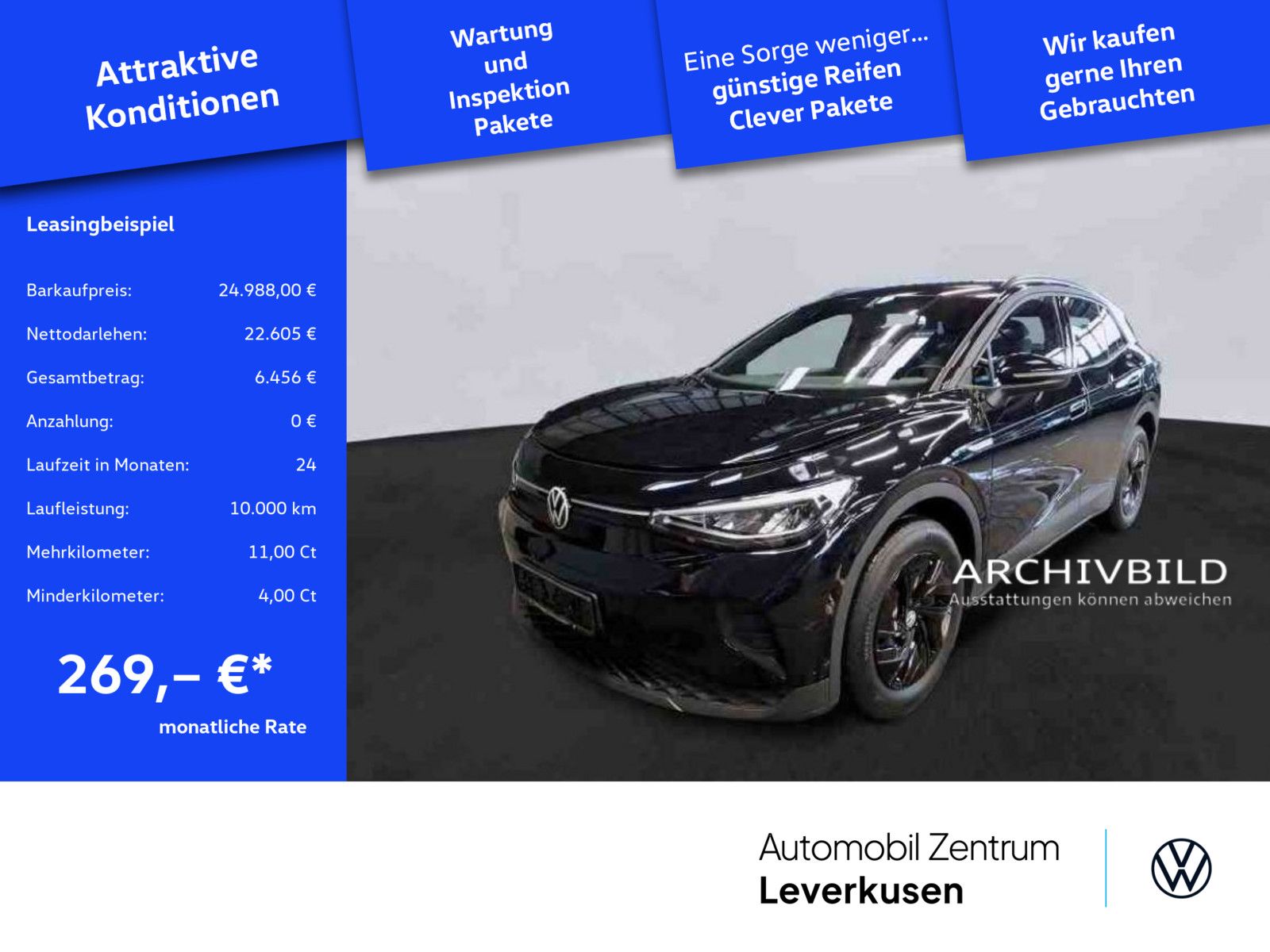 Volkswagen ID.4 Pure Performance ACC VIRT CARPLAY LED PDC